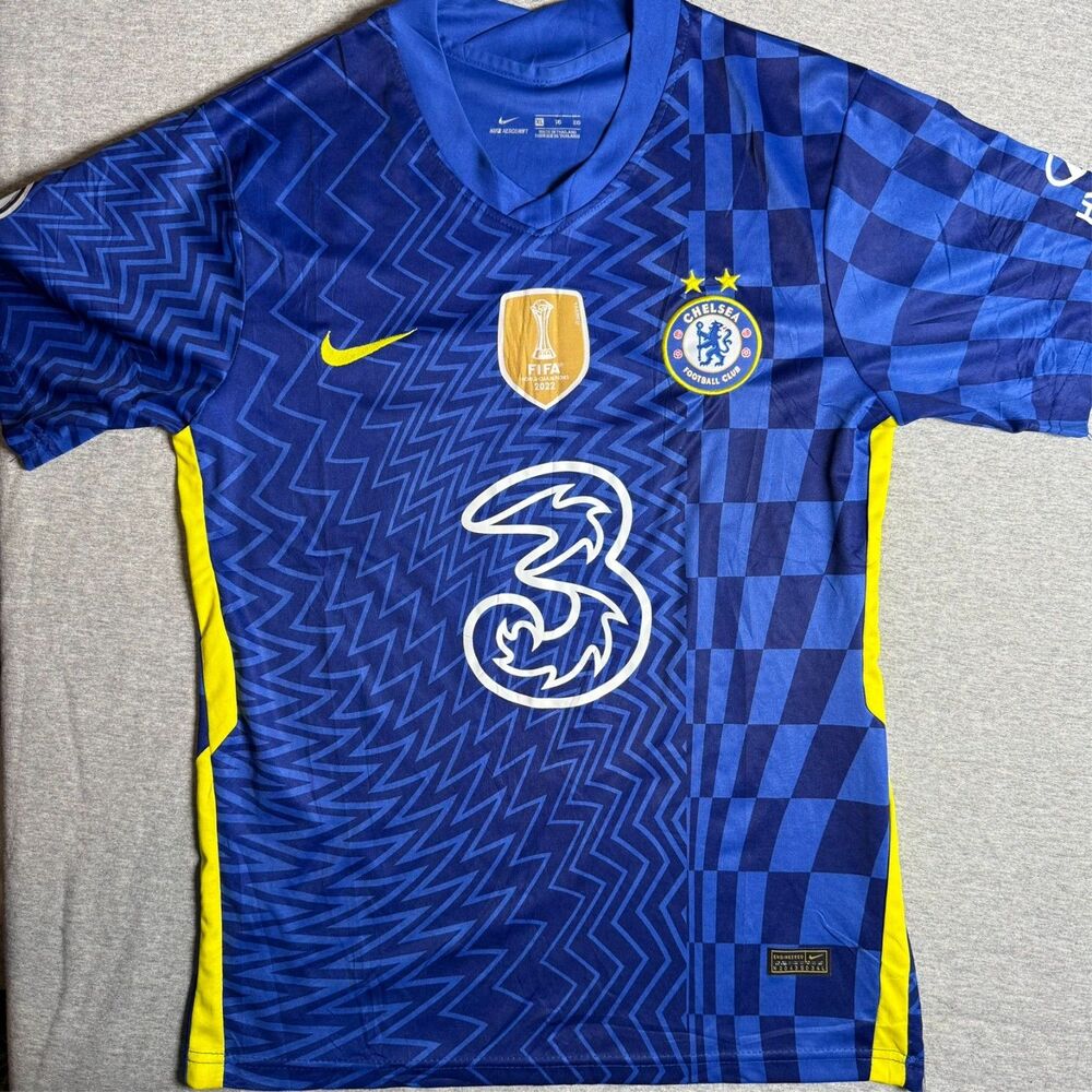 Nike Chelsea 2021 2022 Home Shirt Football Club Soccer Jersey Size XL